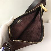 Burberry Small Shield Sling Bag Cocoa Suede 32 x 7 x 17 cm - 5