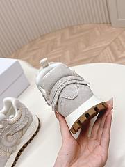 Dior C'est Sneaker Grey Suede Calfskin Mesh - 2