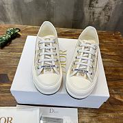 Dior Walk'n'Dior Platform Sneaker White Gold  - 4