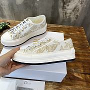 Dior Walk'n'Dior Platform Sneaker White Gold  - 2