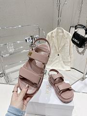 Dior Dioract Sandals Lambskin Light Pink - 2