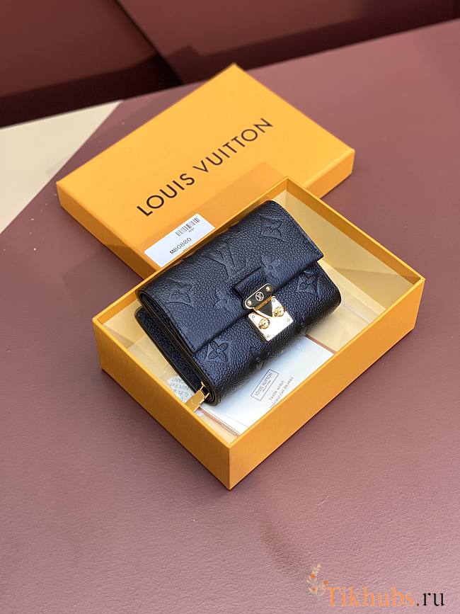 Louis Vuitton LV Métis Compact Wallet Black 11.5 x 8.5 x 4 cm - 1