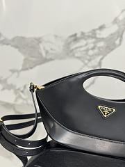 Prada Triangle-Logo Handbag Black 32x19x4.5cm - 3