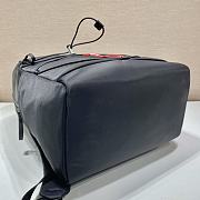 Prada Technical Fabric Backpack Black 43x30x17cm - 6