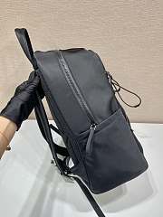 Prada Technical Fabric Backpack Black 43x30x17cm - 4
