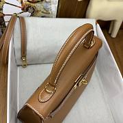 Hermes Kelly 25 Epsom Gold GHW 25cm - 5