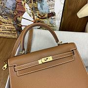 Hermes Kelly 25 Epsom Gold GHW 25cm - 2