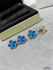 Van Cleef & ArPels Blue Earrings  - 2