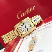 Cartier Tank Anglaise Yellow Gold Watch 30.2 mm x 22.7 mm - 1