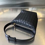 Bottega Veneta Candy Wallace Black 17x13.5x11.5cm - 4