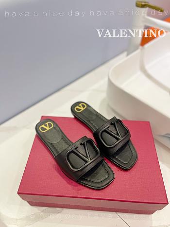 Valentino Black Slipper