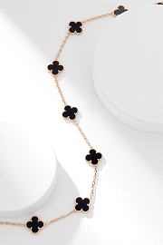 Van Cleef & ArPels Alhambra Long Black Necklace - 5