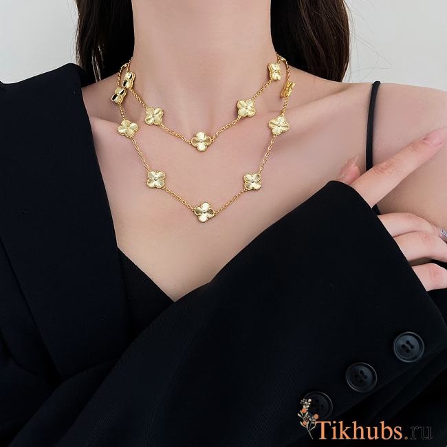 Van Cleef & ArPels Alhambra Long Gold Necklace - 1