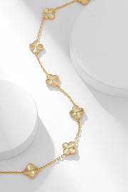 Van Cleef & ArPels Alhambra Long Gold Necklace - 4