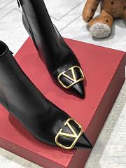 Valentino Black Boots Heel 8cm - 2