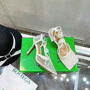Bottega Veneta Stretch Heels White 9cm - 3