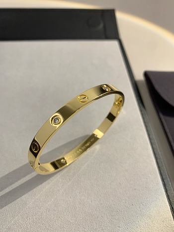 Cartier Gold Bracelet with Diamond