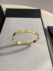 Cartier Gold Bracelet with Diamond - 3