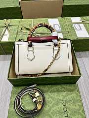 Gucci Diana Small Shoulder Bag White 25x16x9cm - 6