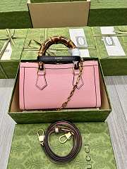 Gucci Diana Small Shoulder Bag Pink 25x16x9cm - 5