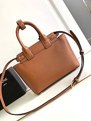 Celine Teen Conti Bag Natural Calfskin Tan 26x21x11cm - 5