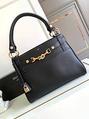 Celine Medium Annabel Bag Supple Calfskin Black 36.5x28.5x10cm - 1