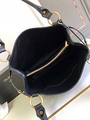 Celine Medium Annabel Bag Supple Calfskin Black 36.5x28.5x10cm - 2