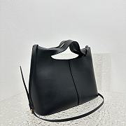 The Row Camdem Leather Tote Black Bag 32x23x13.5cm - 3