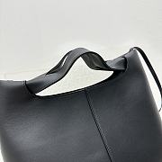 The Row Camdem Leather Tote Black Bag 32x23x13.5cm - 4