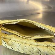 Bottega Veneta Small Gemelli Yellow Bag 24.5x19x7cm - 5