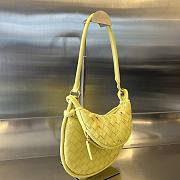 Bottega Veneta Small Gemelli Yellow Bag 24.5x19x7cm - 2