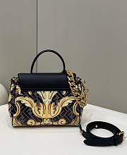 Fendi Fendace La Medusa Black 25x15x22cm - 2