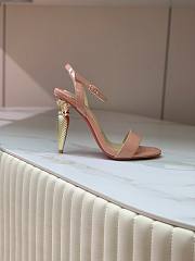 Christian Louboutin Lip Queen Sandals Pink Patent 10cm - 2