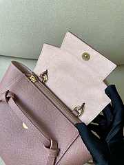 Celine Nano Belt Bag Grained Calfskin Pink 20x20x10cm - 6