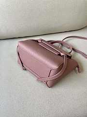 Celine Nano Belt Bag Grained Calfskin Pink 20x20x10cm - 3