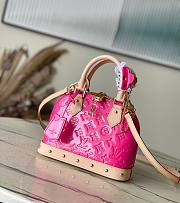 Louis Vuitton LV Alma BB Bag Neon Pink 23.5 x 17.5 x 11.5 cm - 1