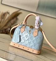 Louis Vuitton LV Alma BB Bag Blue 23.5 x 17.5 x 11.5 cm - 1