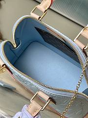 Louis Vuitton LV Alma BB Bag Blue 23.5 x 17.5 x 11.5 cm - 5