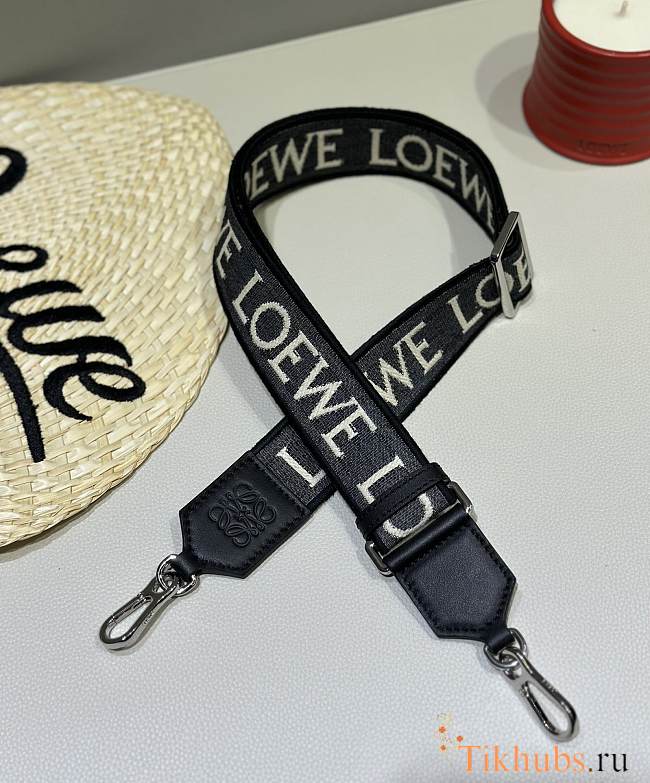 Loewe Anagram Strap Black 105x4cm - 1