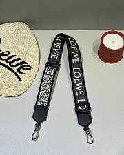 Loewe Anagram Strap Black 105x4cm - 2