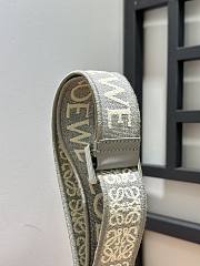 Loewe Anagram Strap Grey 105x4cm - 3