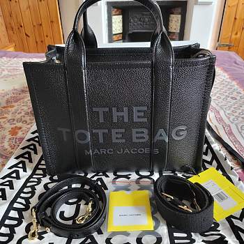 Marc Jacobs Tote Leather Black 34x27x15cm