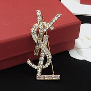 YSL Gold Brooch - 4