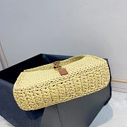 YSL LE 5 À 7 Mini In Raffia 19x11.5x4.5cm - 6