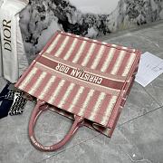 Dior Large Book Tote Pink 42cm - 5