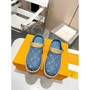 Louis Vuitton LV Aspen Platform Clog Denim Blue - 4