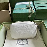 Gucci GG Marmont Mini Shoulder Bag White 18.5x11x4cm - 4