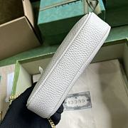 Gucci GG Marmont Mini Shoulder Bag White 18.5x11x4cm - 2