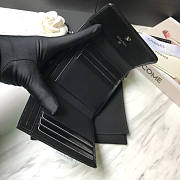 Chanel Black Lambskin Silver 10.5x11.5x3cm - 5