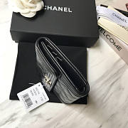 Chanel Black Lambskin Silver 10.5x11.5x3cm - 4